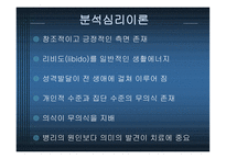 분석 및 개인 심리 이론-2