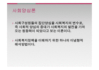 사회복지 정책론의 이론-16