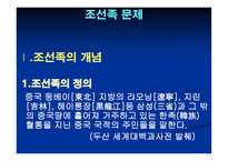 한국 내의 조선족과 탈북자 문제-2