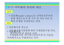 입국초기 이주청소년들의 경험 과다 문화 사회복지의 과제-13