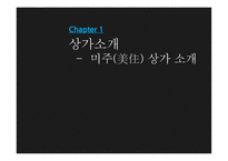 광고론 미주상가 B동 복합상가 PROMOTION계획안-3