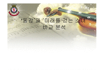 동감과 미래를 걷는 소녀 비교분석-1