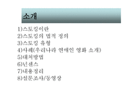 스토킹 보고서 레포트-2