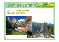 강원도의 자연환경과 산업의 변화 산업의 변화와 지역의 전망-7