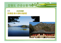 강원도의 자연환경과 산업의 변화 산업의 변화와 지역의 전망-8