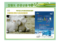 강원도의 자연환경과 산업의 변화 산업의 변화와 지역의 전망-11