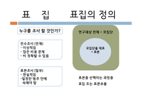 사회복지 조사론 표집-2