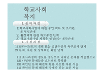 학교 사회복지 실천과정 및 개입방법-3