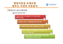 한부모가족 아동의 발달 특성-16
