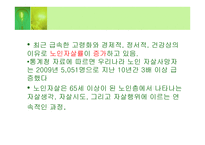 노인자살 보고서 노인복지론-2