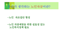 노인자살 보고서 노인복지론-20