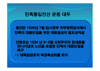 민족유일당 운동-4