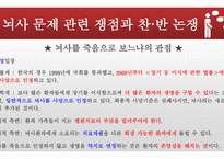 간호학 뇌사 뇌사 문제 관련 쟁점 과찬·반논쟁-16