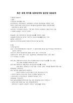 최근 세계 국가 총 GDP 순위와 일인당 GNI 순위-1